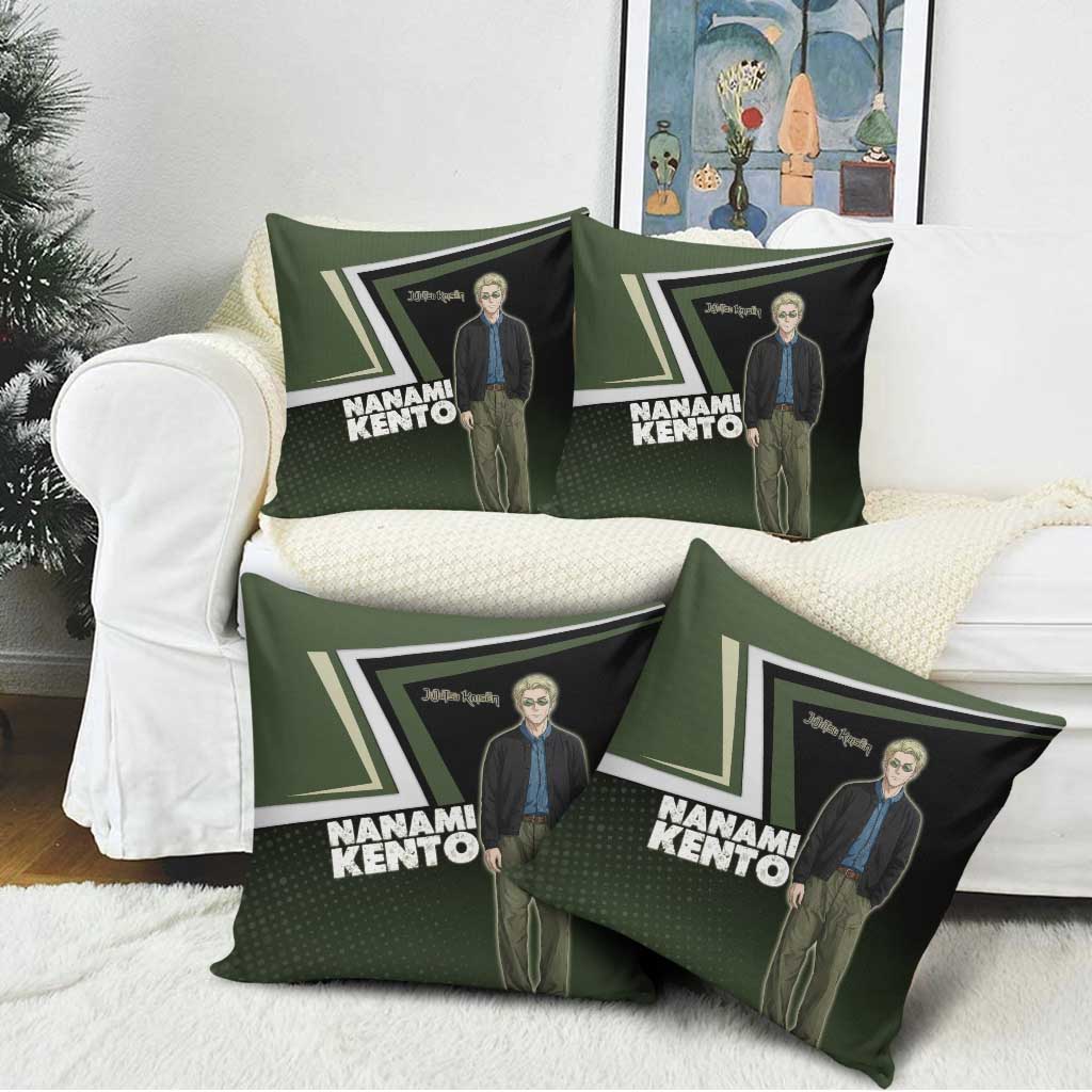 Nanami Kento Pillow Cover Jujutsu Kaisen Business Casual Aesthetic