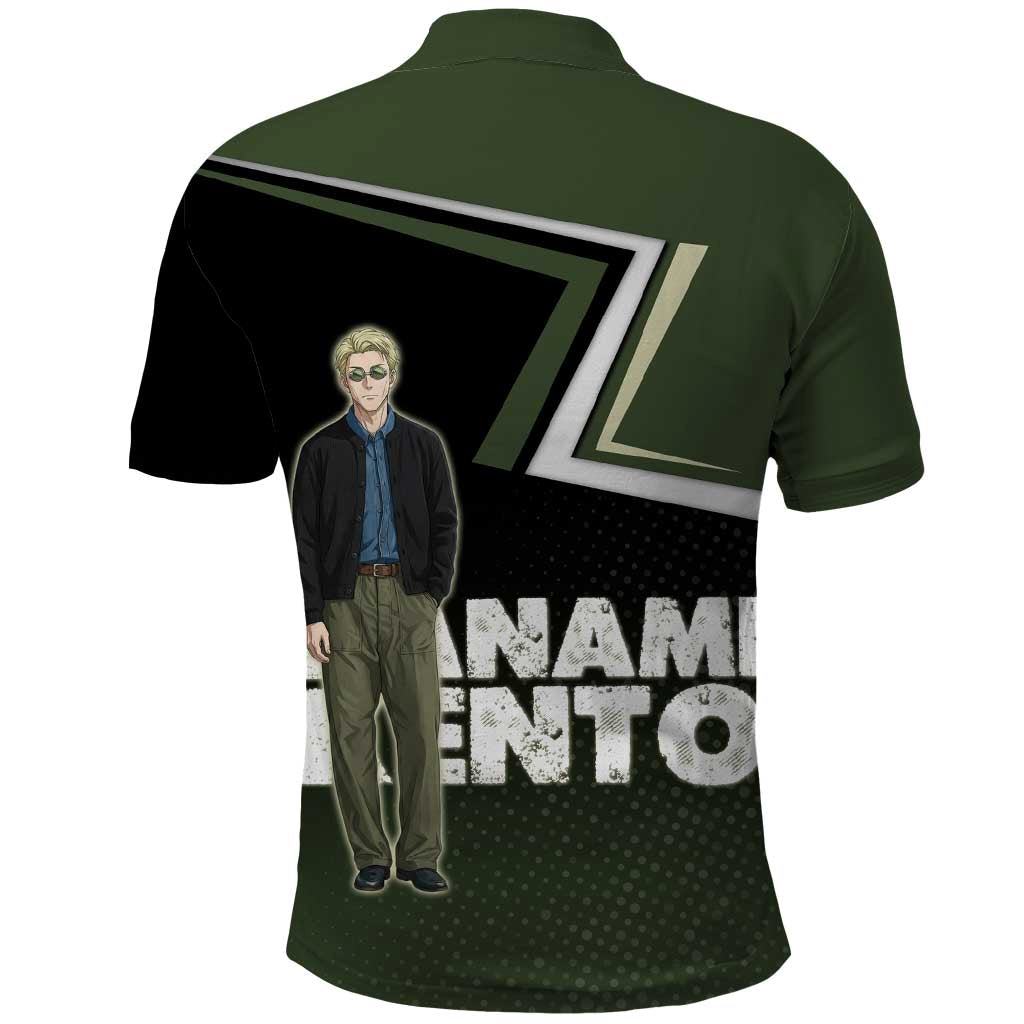 Nanami Kento Polo Shirt Jujutsu Kaisen Business Casual Aesthetic
