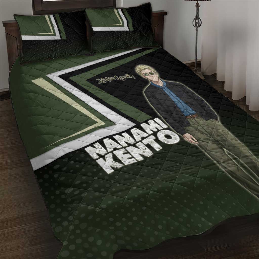 Nanami Kento Quilt Bed Set Jujutsu Kaisen Business Casual Aesthetic