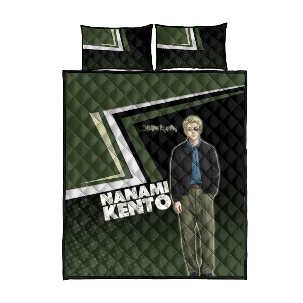 Nanami Kento Quilt Bed Set Jujutsu Kaisen Business Casual Aesthetic