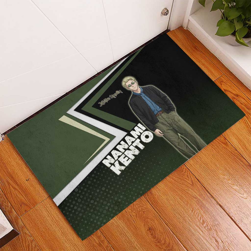 Nanami Kento Rubber Doormat Jujutsu Kaisen Business Casual Aesthetic