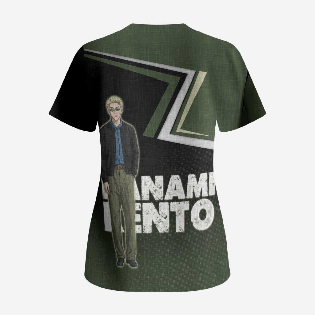 Nanami Kento Scrub Top Jujutsu Kaisen Business Casual Aesthetic