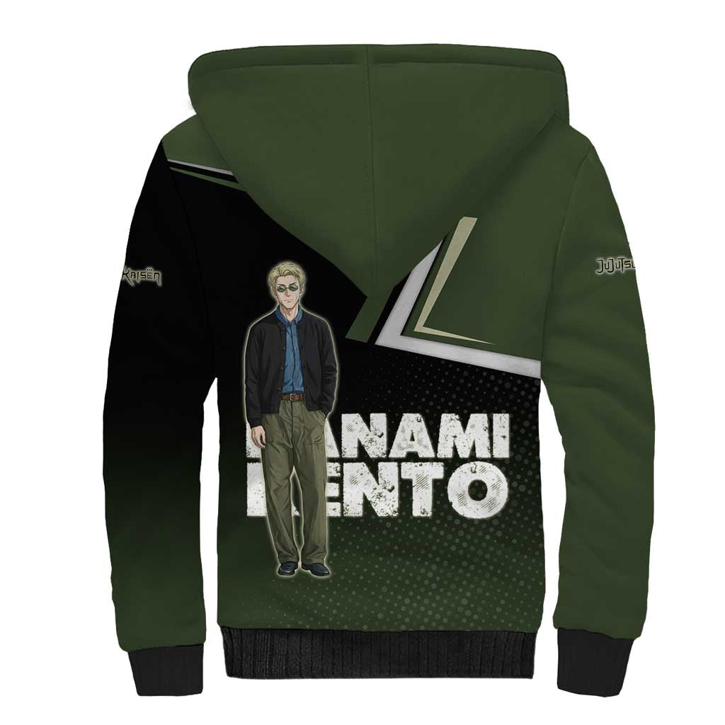 Nanami Kento Sherpa Hoodie Jujutsu Kaisen Business Casual Aesthetic