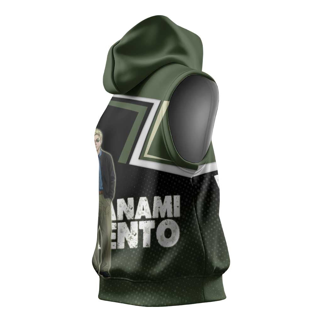 Nanami Kento Sleeveless Hoodie Jujutsu Kaisen Business Casual Aesthetic