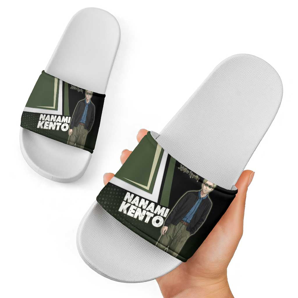 Nanami Kento Slide Sandals Jujutsu Kaisen Business Casual Aesthetic