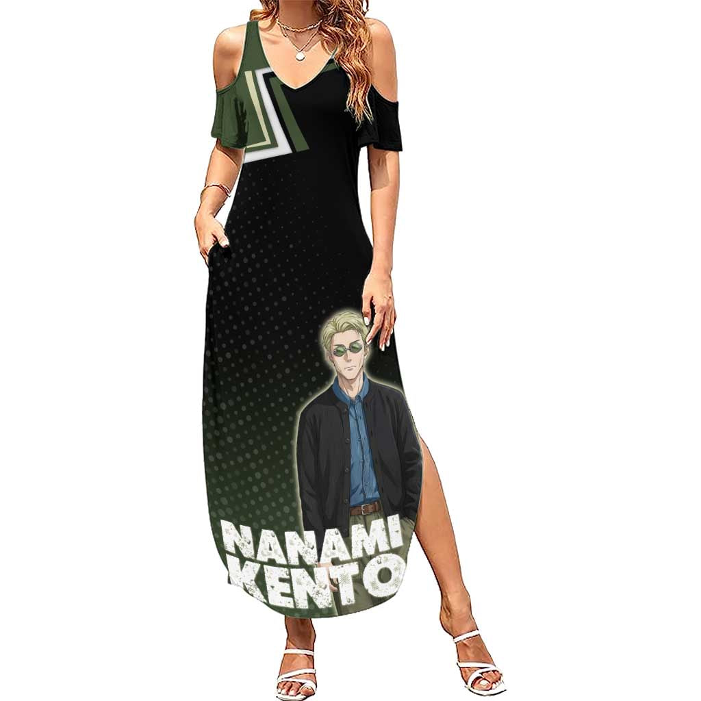 Nanami Kento Summer Maxi Dress Jujutsu Kaisen Business Casual Aesthetic