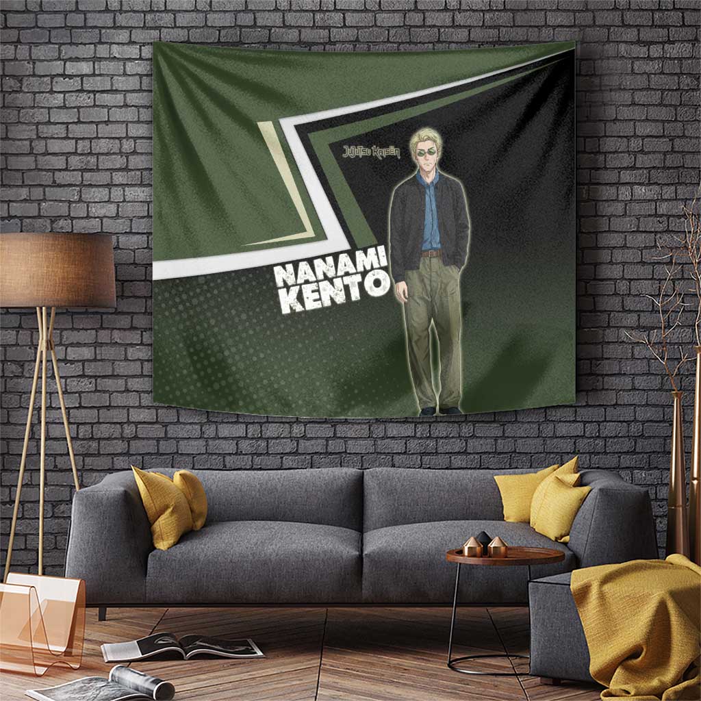 Nanami Kento Tapestry Jujutsu Kaisen Business Casual Aesthetic