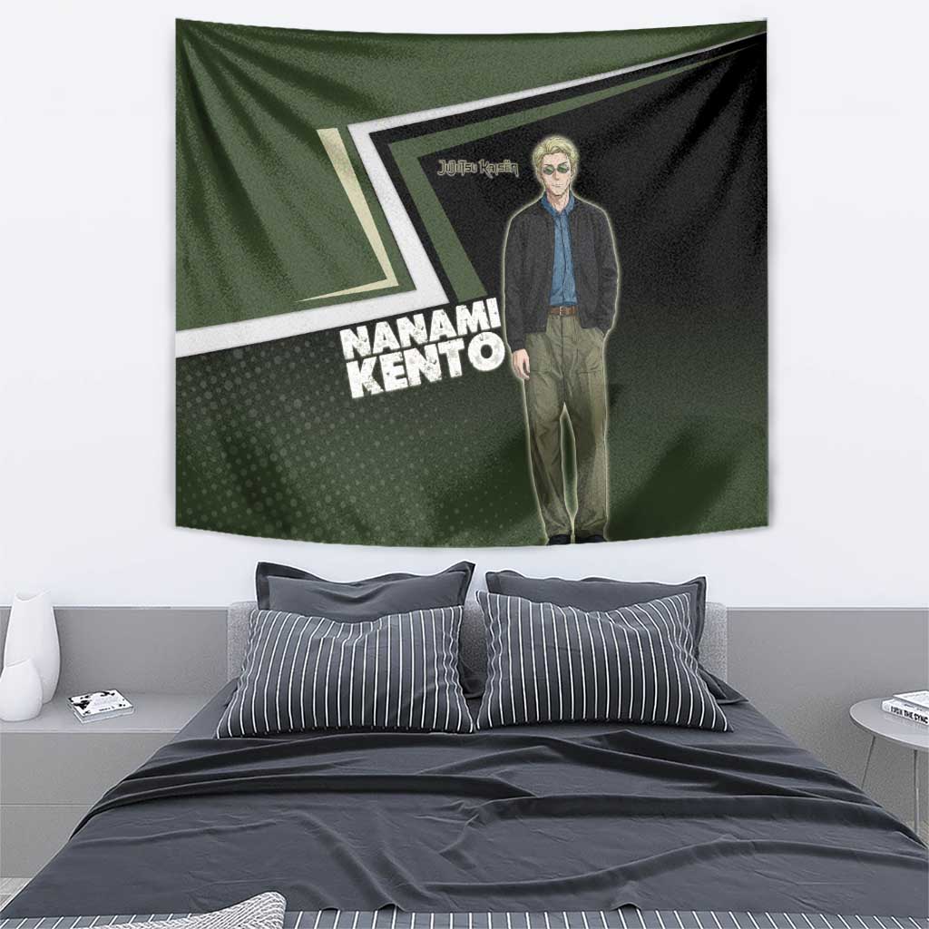 Nanami Kento Tapestry Jujutsu Kaisen Business Casual Aesthetic