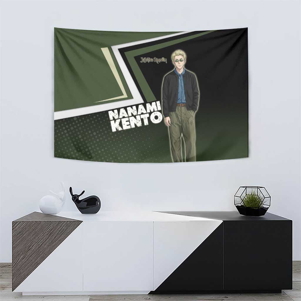 Nanami Kento Tapestry Jujutsu Kaisen Business Casual Aesthetic