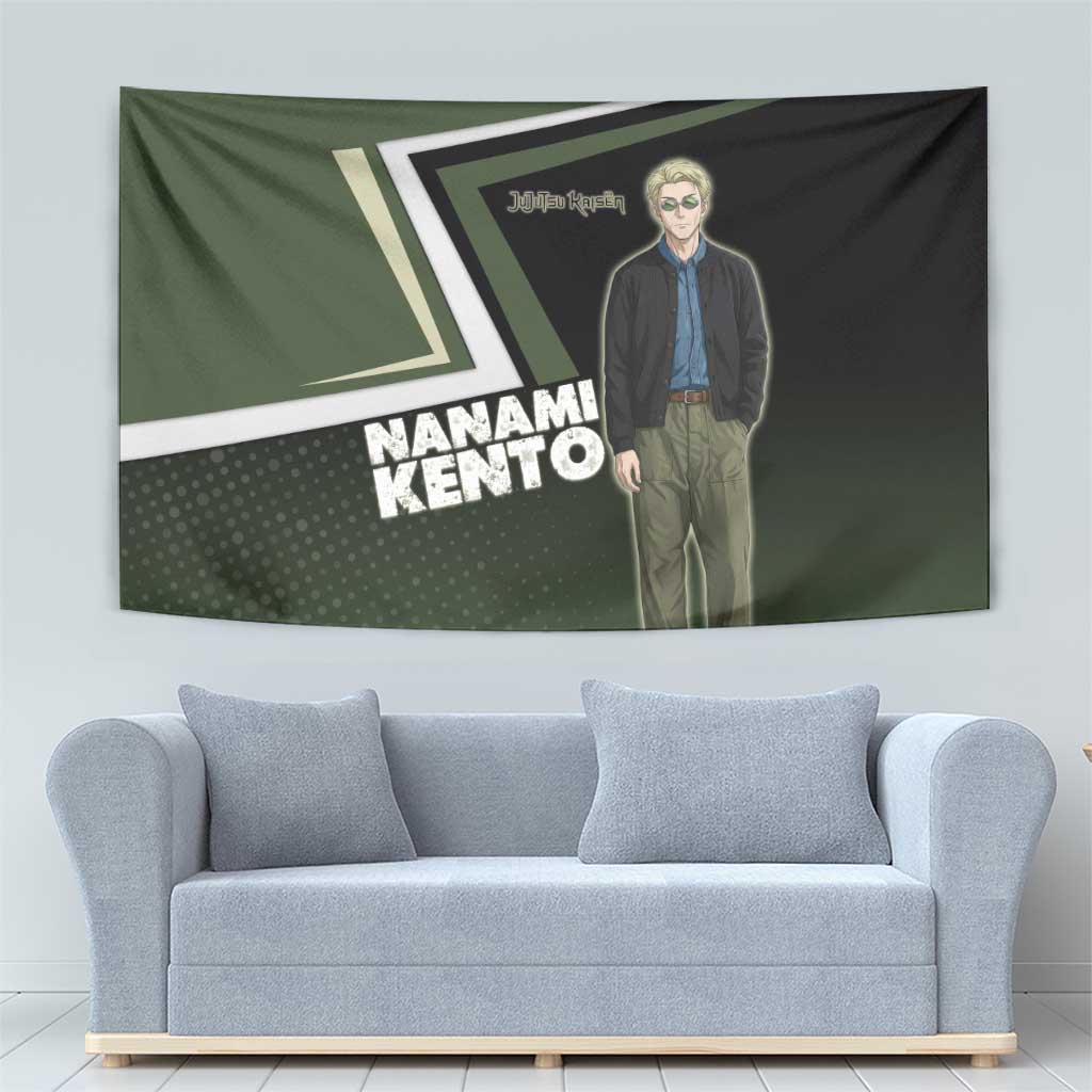 Nanami Kento Tapestry Jujutsu Kaisen Business Casual Aesthetic