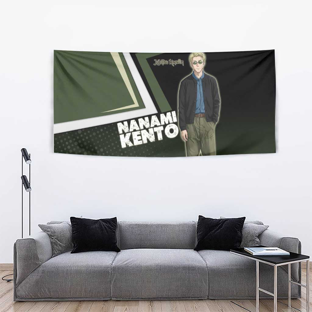 Nanami Kento Tapestry Jujutsu Kaisen Business Casual Aesthetic