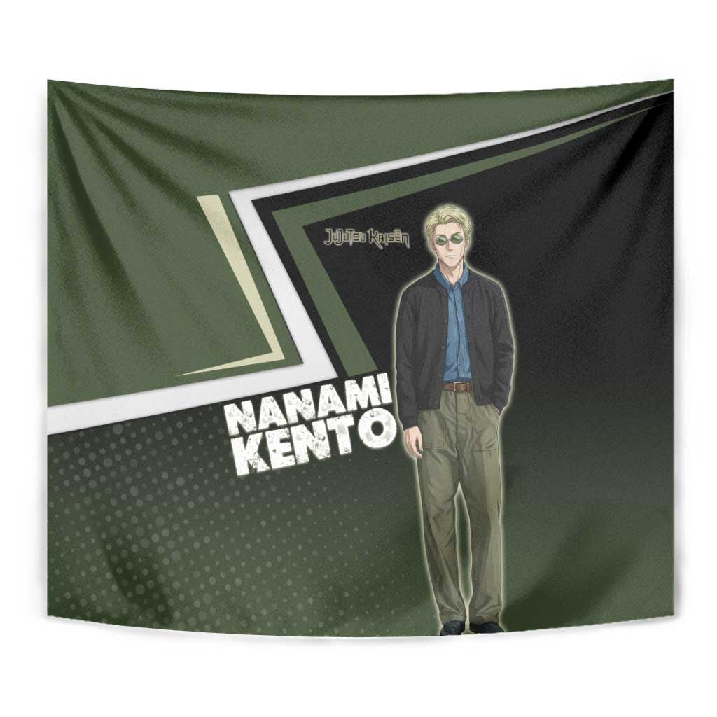 Nanami Kento Tapestry Jujutsu Kaisen Business Casual Aesthetic