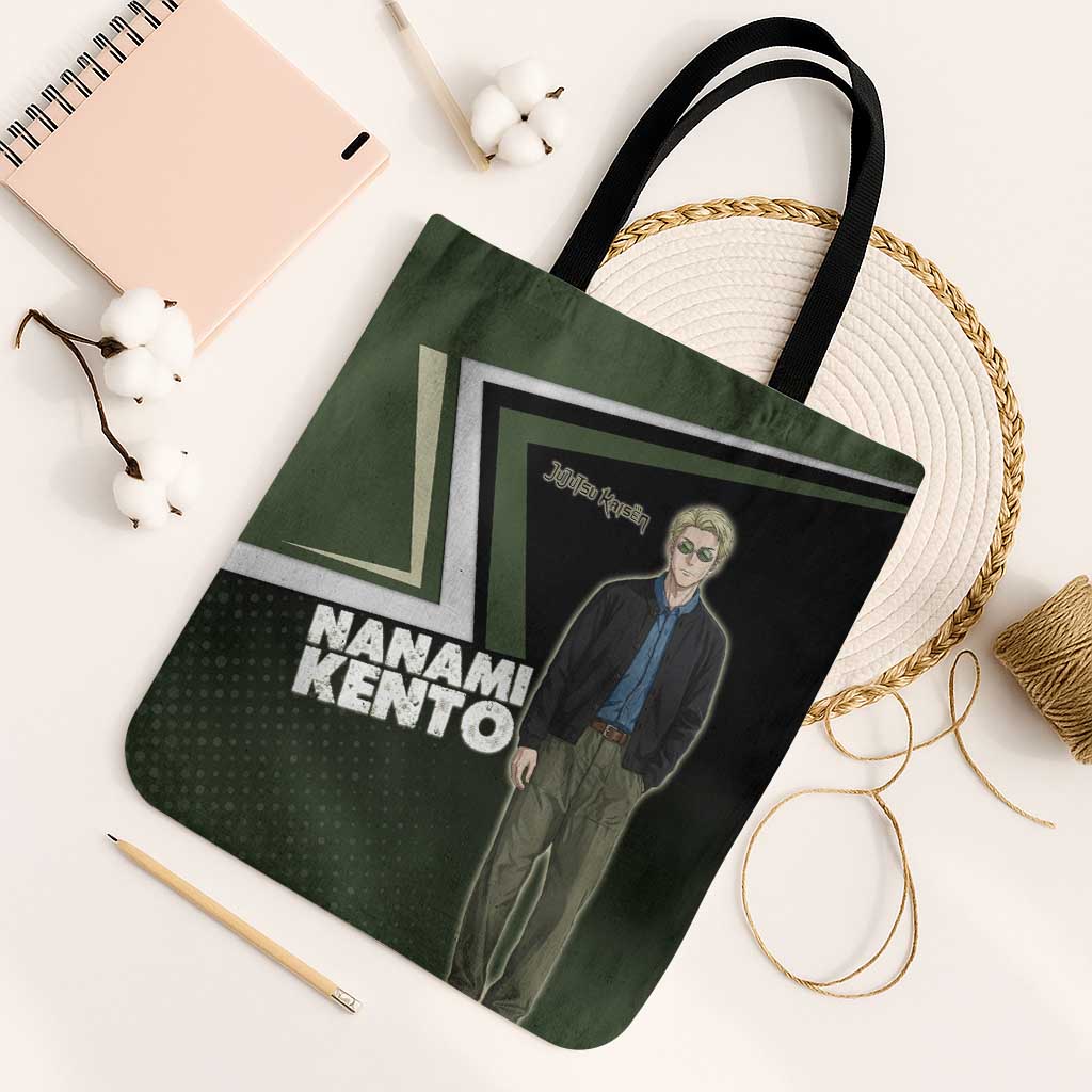 Nanami Kento Tote Bag Jujutsu Kaisen Business Casual Aesthetic