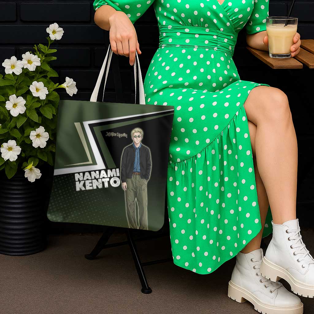 Nanami Kento Tote Bag Jujutsu Kaisen Business Casual Aesthetic