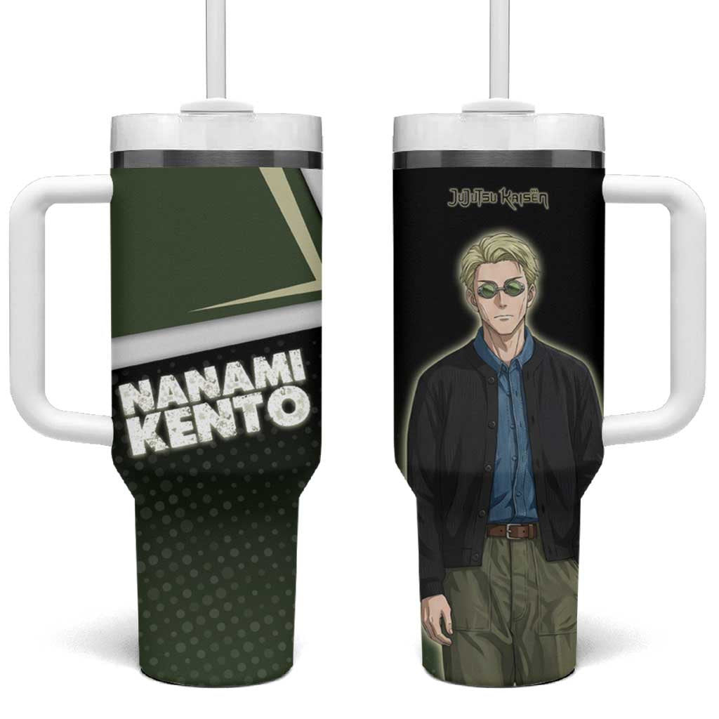 Nanami Kento Tumbler With Handle Jujutsu Kaisen Business Casual Aesthetic