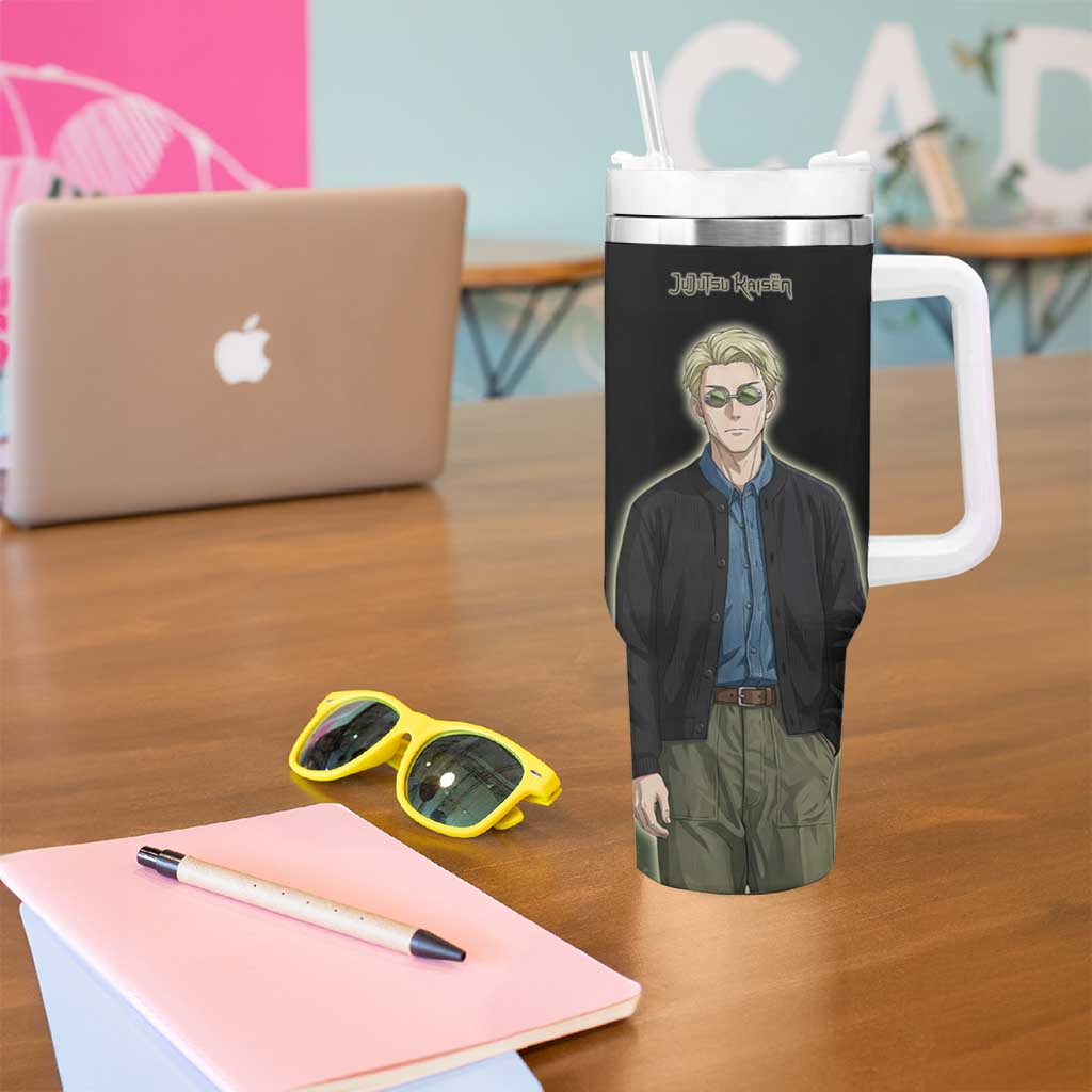 Nanami Kento Tumbler With Handle Jujutsu Kaisen Business Casual Aesthetic