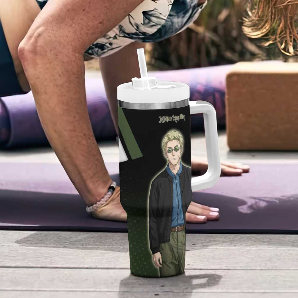 Nanami Kento Tumbler With Handle Jujutsu Kaisen Business Casual Aesthetic