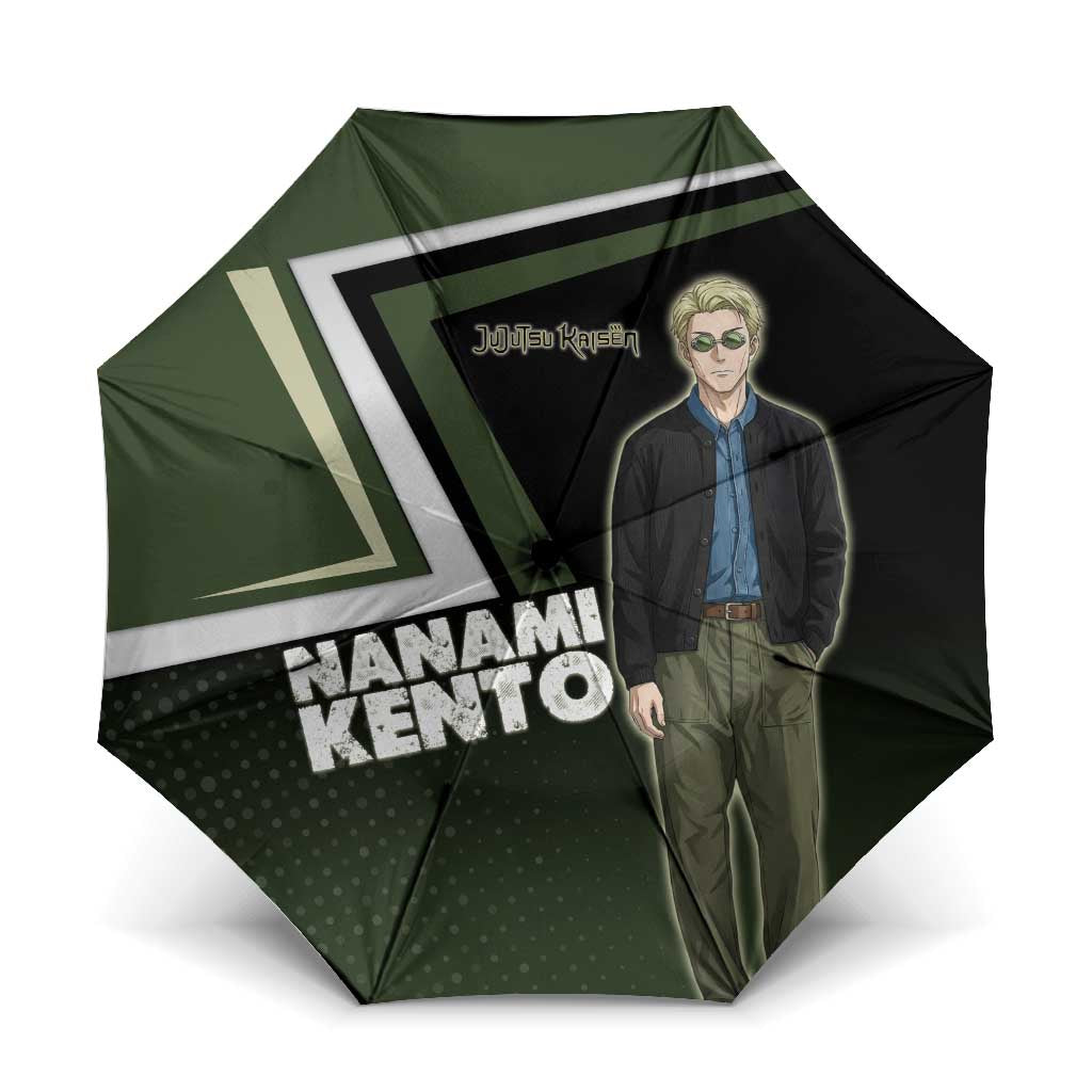 Nanami Kento Umbrella Jujutsu Kaisen Business Casual Aesthetic