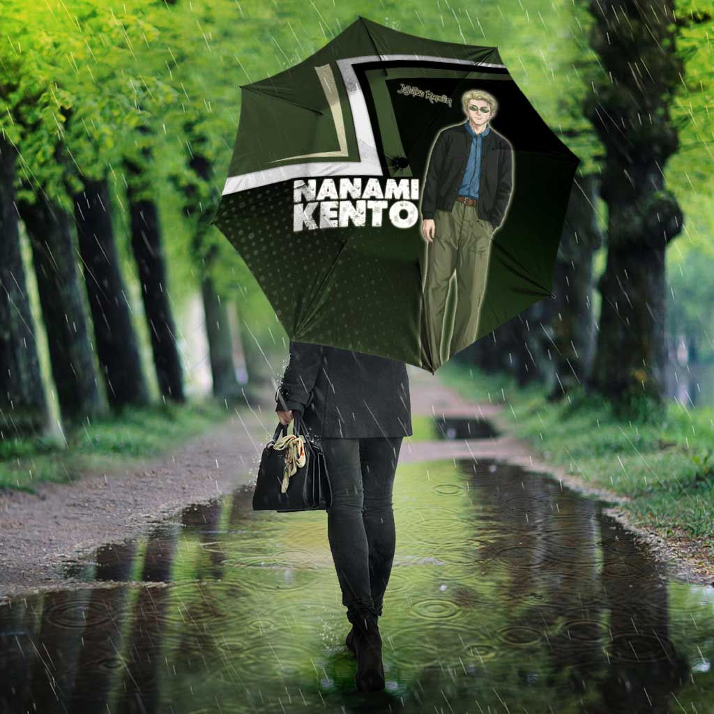 Nanami Kento Umbrella Jujutsu Kaisen Business Casual Aesthetic