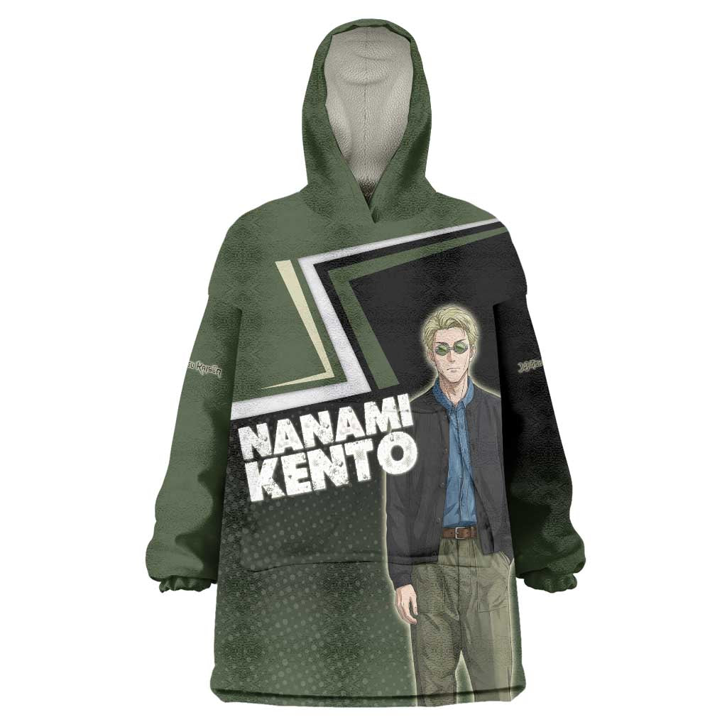Nanami Kento Wearable Blanket Hoodie Jujutsu Kaisen Business Casual Aesthetic