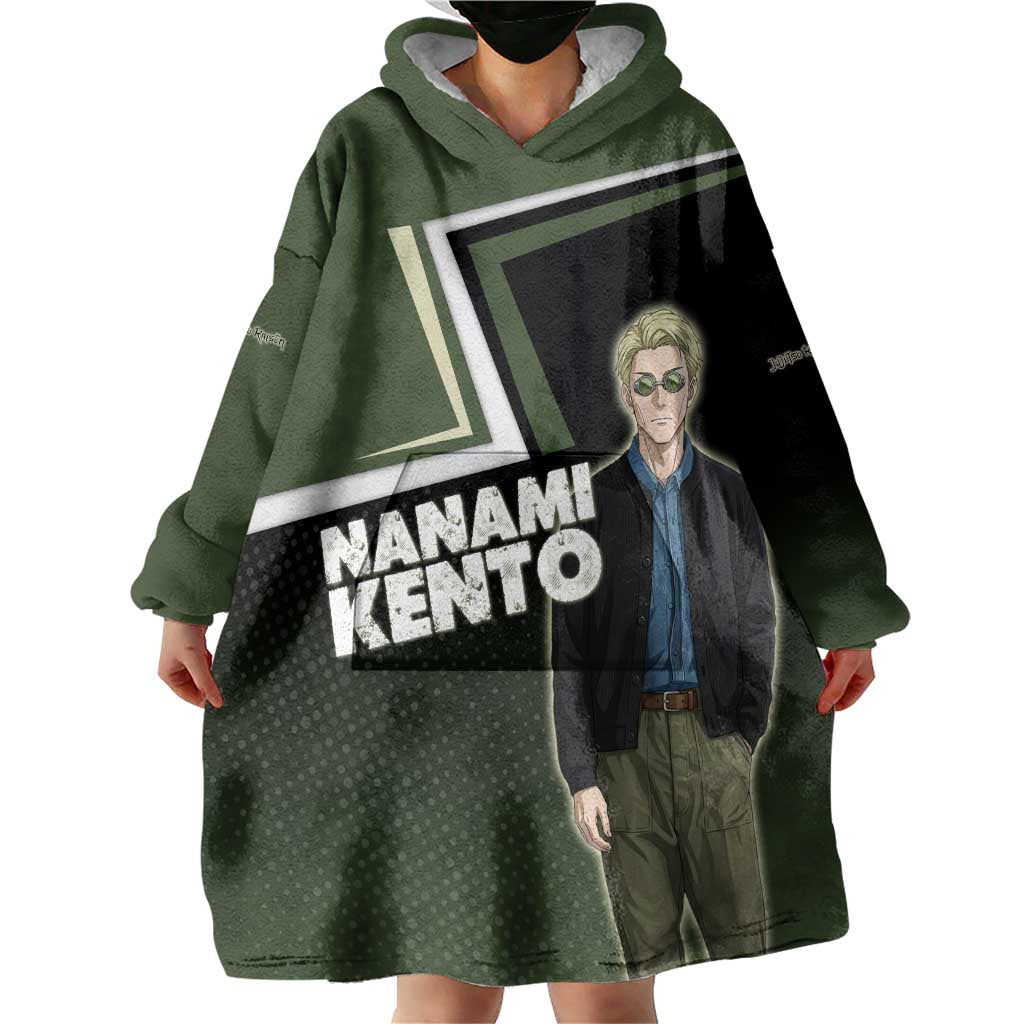 Nanami Kento Wearable Blanket Hoodie Jujutsu Kaisen Business Casual Aesthetic