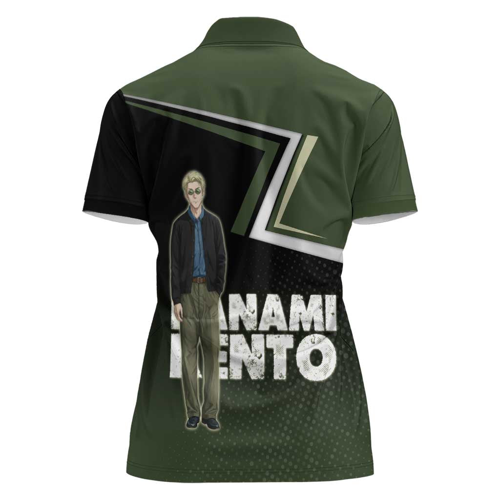 Nanami Kento Women Polo Shirt Jujutsu Kaisen Business Casual Aesthetic