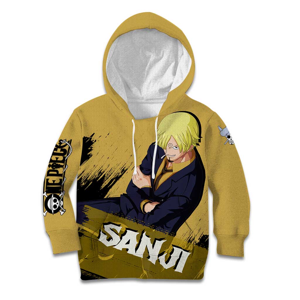 Vinsmoke Sanji - One Piece Kid Hoodie Anime Style