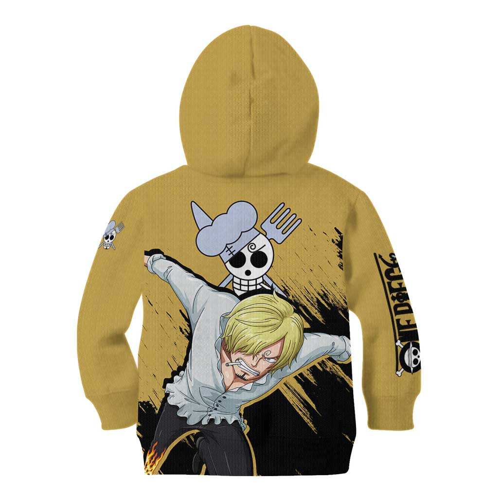 Vinsmoke Sanji - One Piece Kid Hoodie Anime Style
