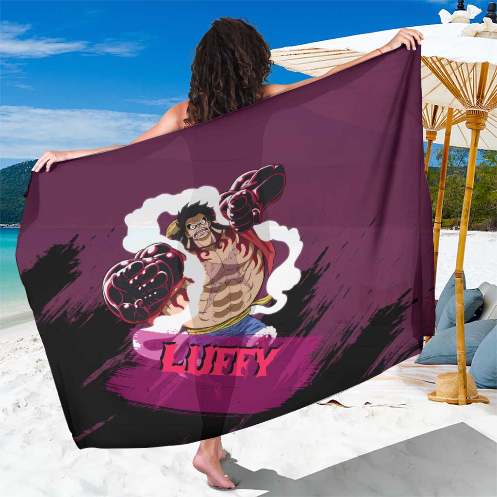 Luffy Gear 4 - One Piece Sarong Anime Style