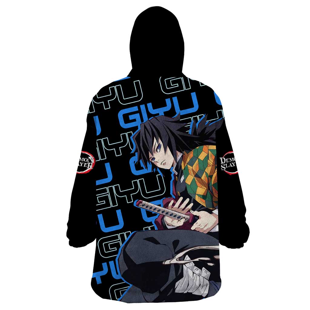 Tomioka Giyu - Demon Slayer Wearable Blanket Hoodie Anime Japan Style