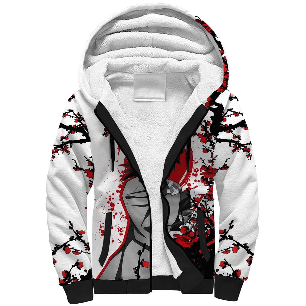 Giyu Tomioka - Demon Slayer Sherpa Hoodie Anime Japan Style