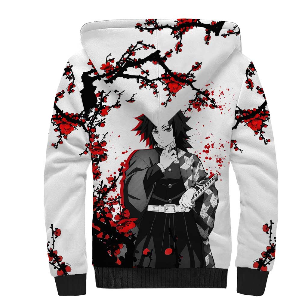 Giyu Tomioka - Demon Slayer Sherpa Hoodie Anime Japan Style