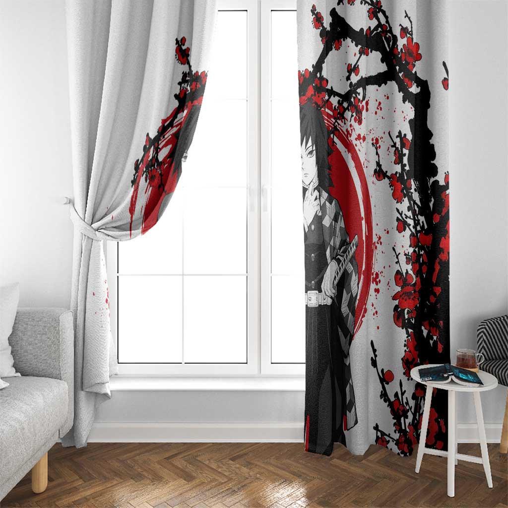 Giyu Tomioka - Demon Slayer Window Curtain Anime Japan Style