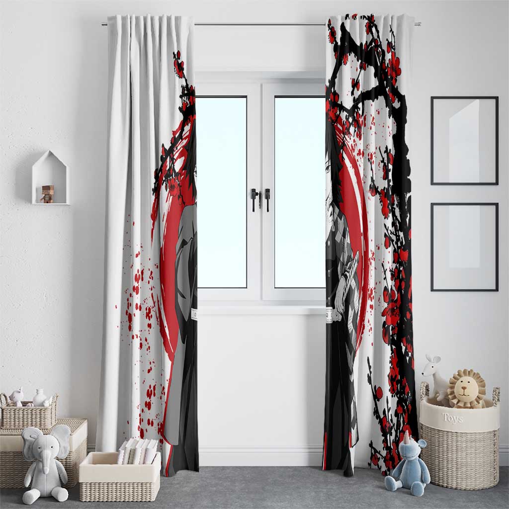 Giyu Tomioka - Demon Slayer Window Curtain Anime Japan Style