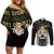 Gyomei Himejima - Demon Slayer Couples Matching Off Shoulder Short Dress and Long Sleeve Button Shirt Anime Japan Style