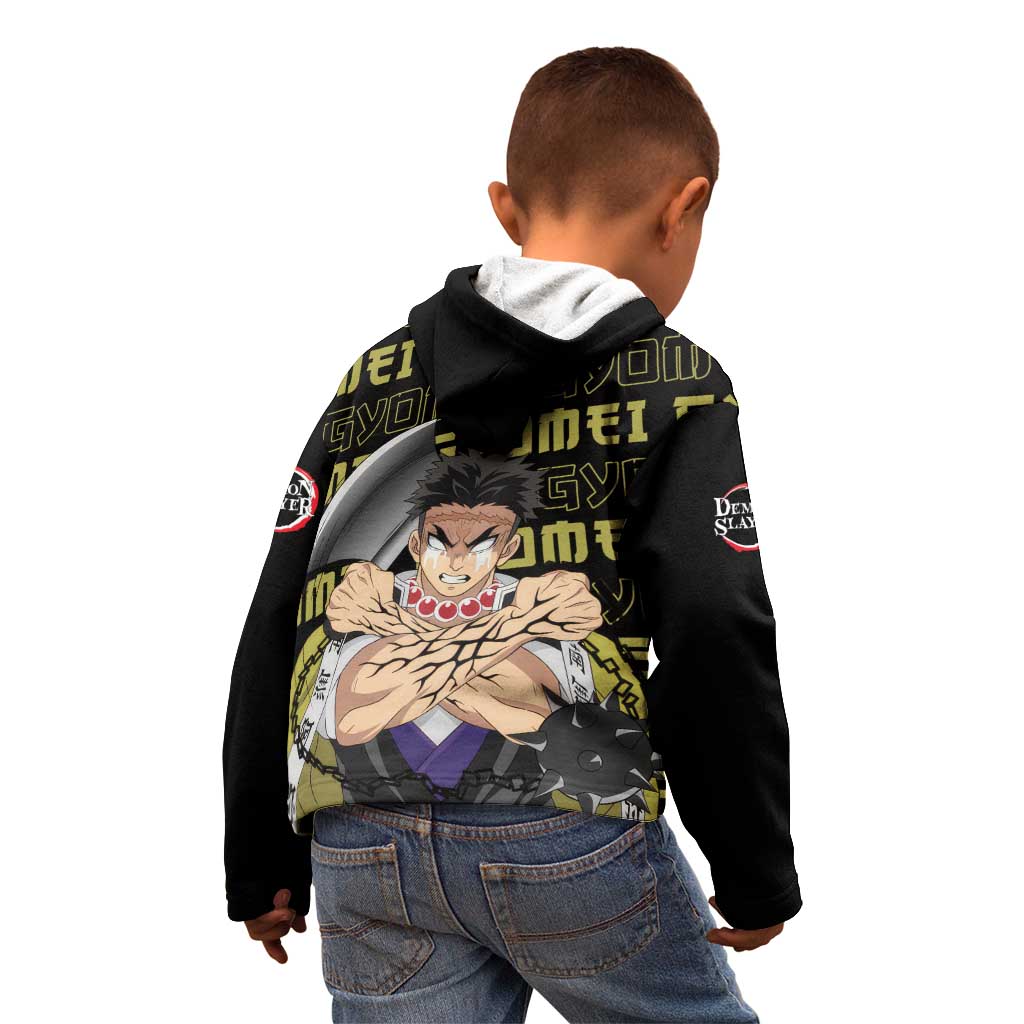 Gyomei Himejima - Demon Slayer Kid Hoodie Anime Japan Style
