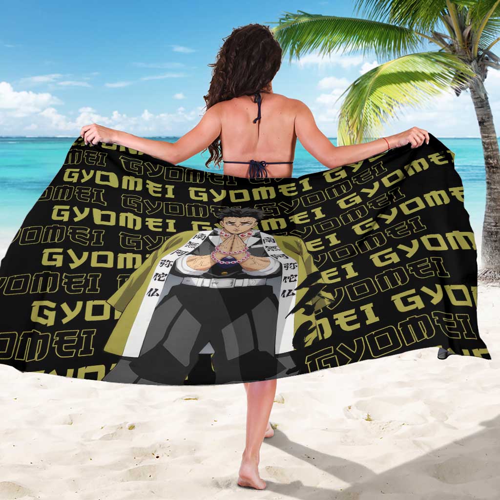 Gyomei Himejima - Demon Slayer Sarong Anime Japan Style