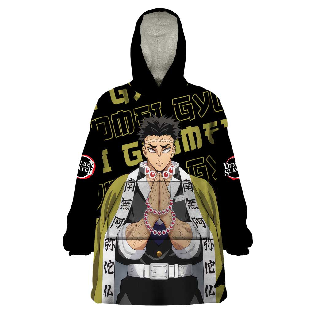 Gyomei Himejima - Demon Slayer Wearable Blanket Hoodie Anime Japan Style