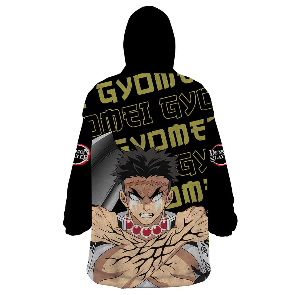 Gyomei Himejima - Demon Slayer Wearable Blanket Hoodie Anime Japan Style