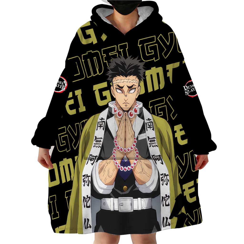 Gyomei Himejima - Demon Slayer Wearable Blanket Hoodie Anime Japan Style