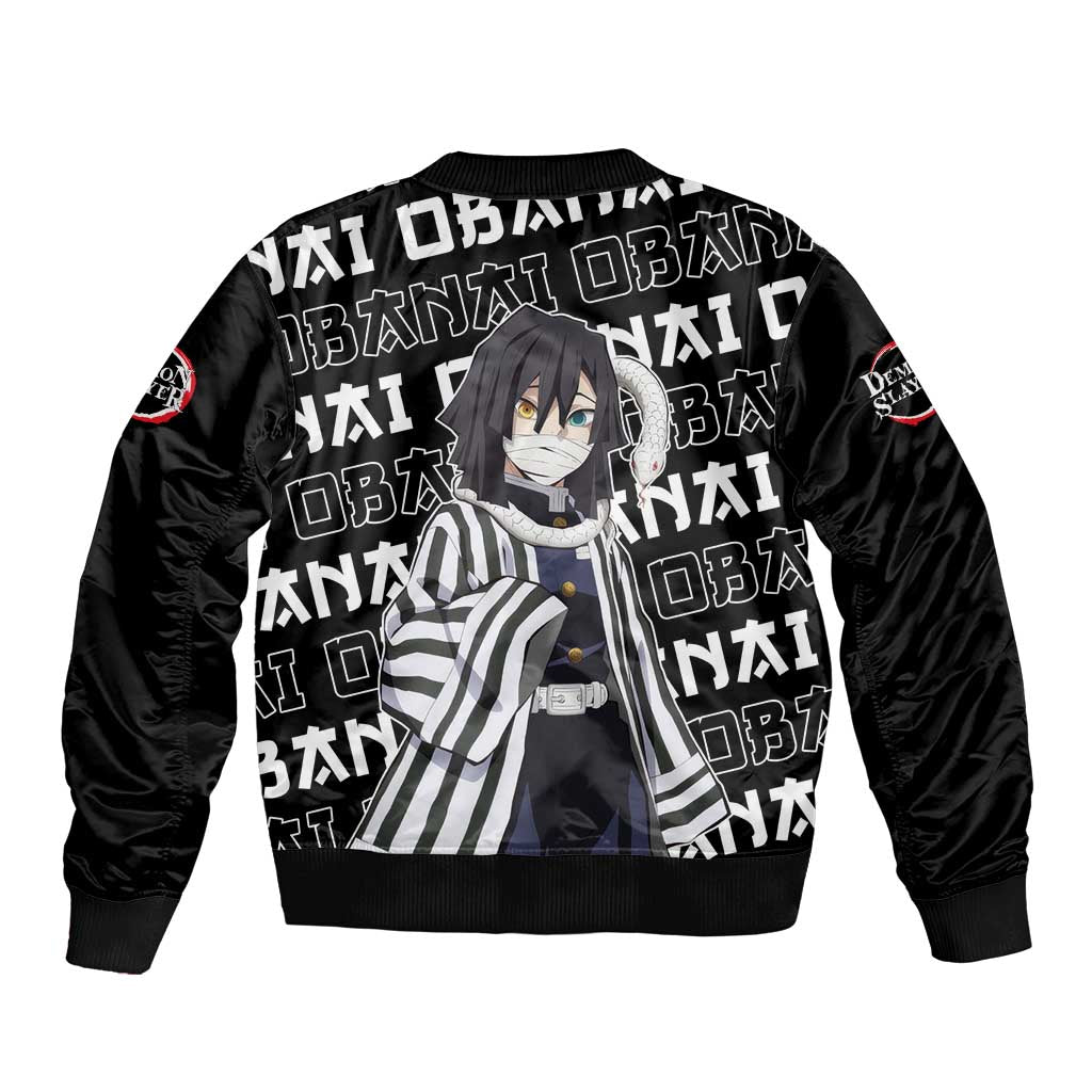 Iguro Obanai - Demon Slayer Bomber Jacket Anime Japan Style