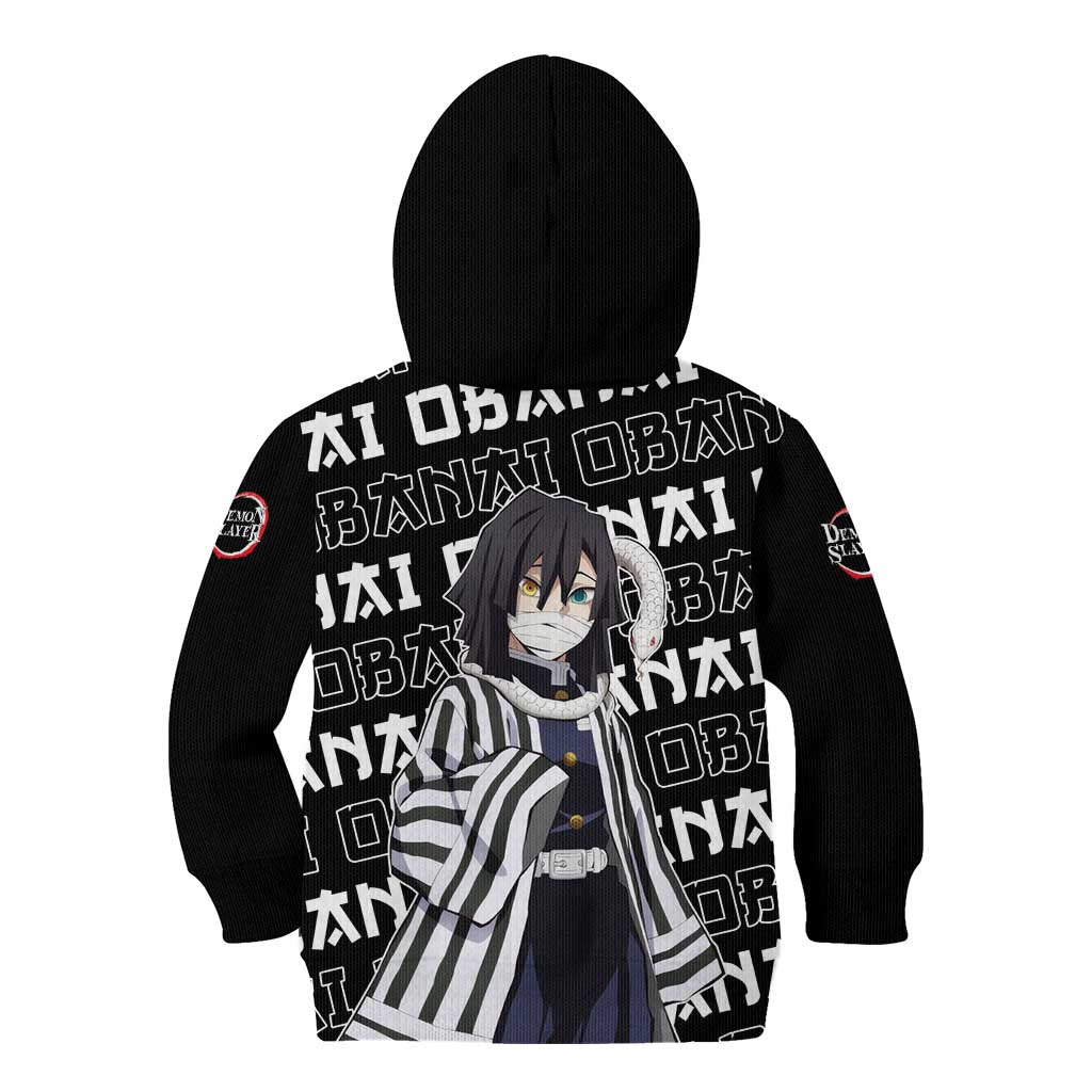 Iguro Obanai - Demon Slayer Kid Hoodie Anime Japan Style