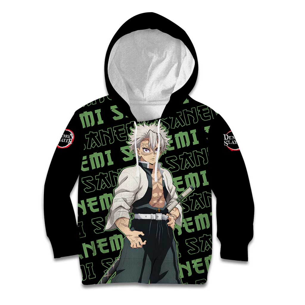 Sanemi Shinazugawa - Demon Slayer Kid Hoodie Anime Mix Pattern Style