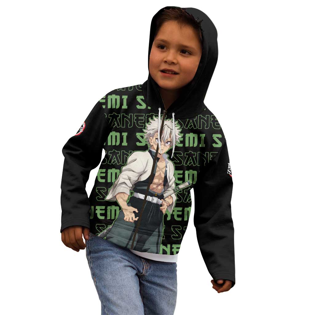 Sanemi Shinazugawa - Demon Slayer Kid Hoodie Anime Mix Pattern Style