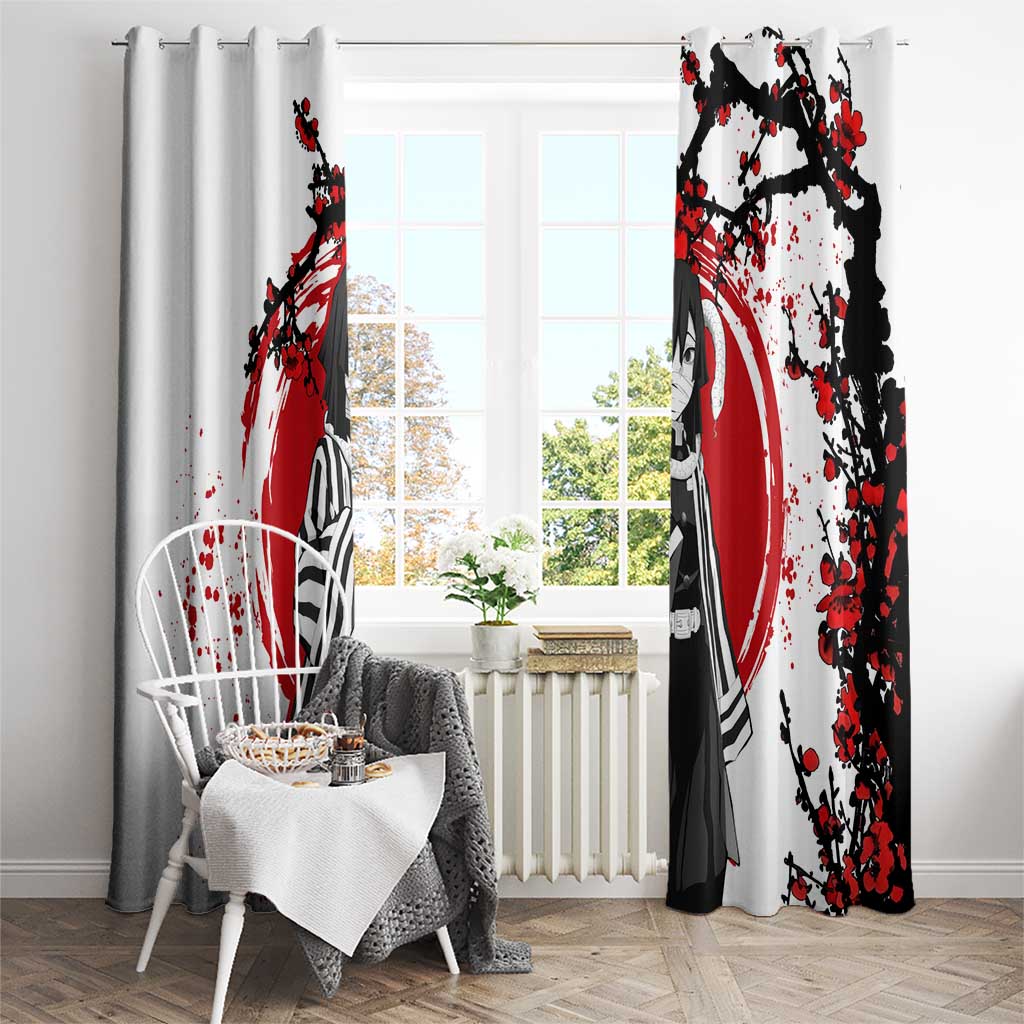Iguro Obanai - Demon Slayer Window Curtain Anime Japan Style