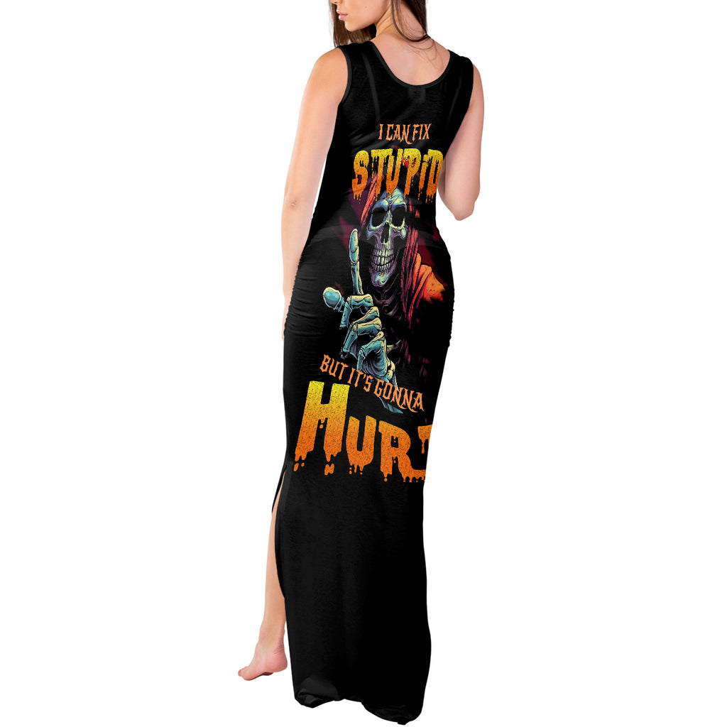 reaper-skull-tank-maxi-dress-i-can-fix-stupid-but-its-gonna-hurt