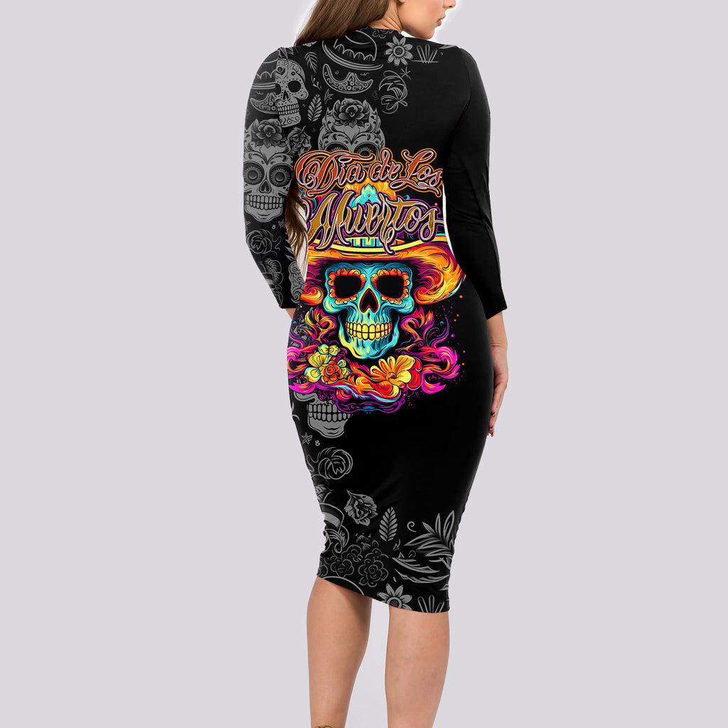 day-of-the-dead-sugar-skull-long-sleeve-bodycon-dress-dia-de-los-murtos