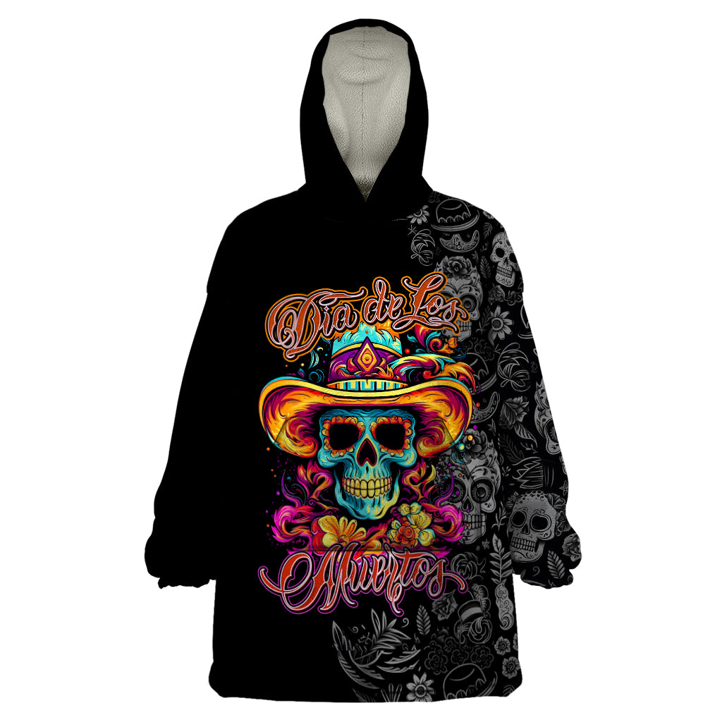 day-of-the-dead-sugar-skull-wearable-blanket-hoodie-dia-de-los-murtos
