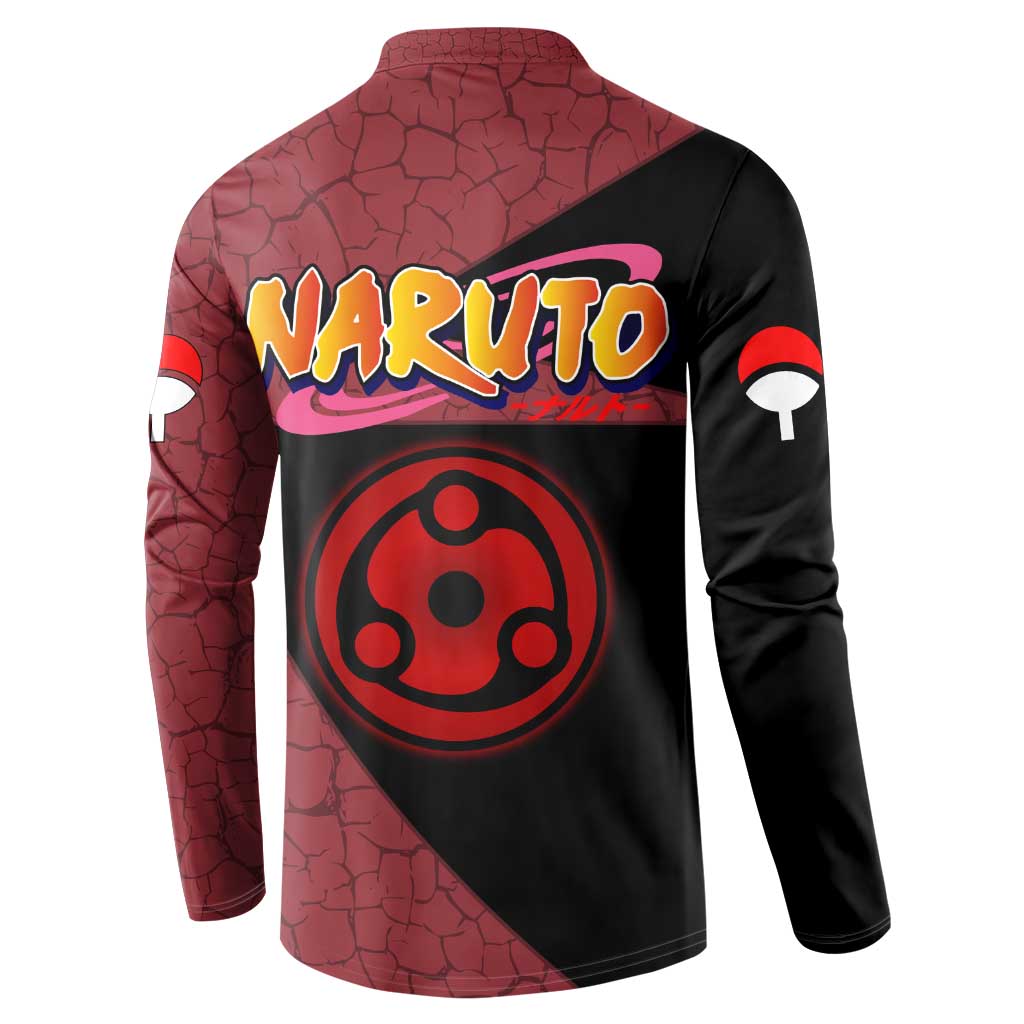 Madara Uchiha - Naruto Button Sweatshirt Anime Style
