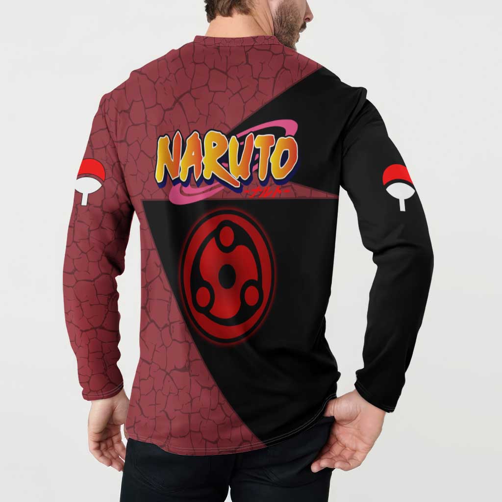 Madara Uchiha - Naruto Button Sweatshirt Anime Style